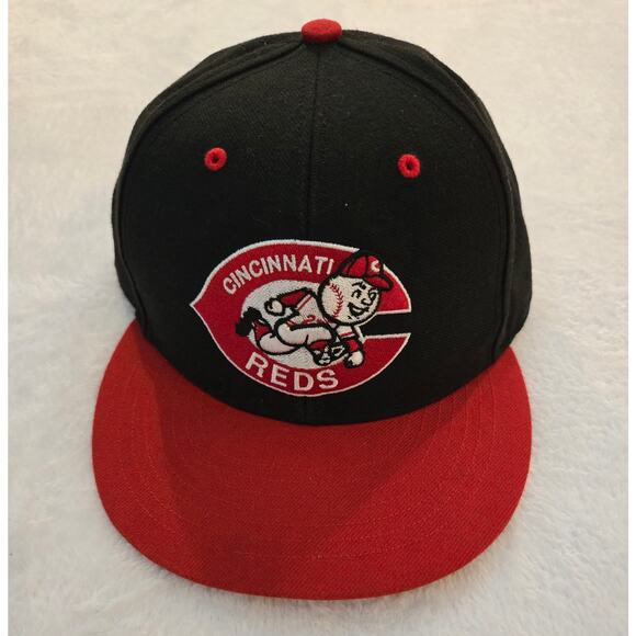 CINCINNATI REDS COOPERSTOWN '47 BRAND TWO-TONE/ REDS UNDER BILL- Adjustable - Picture 1 of 4